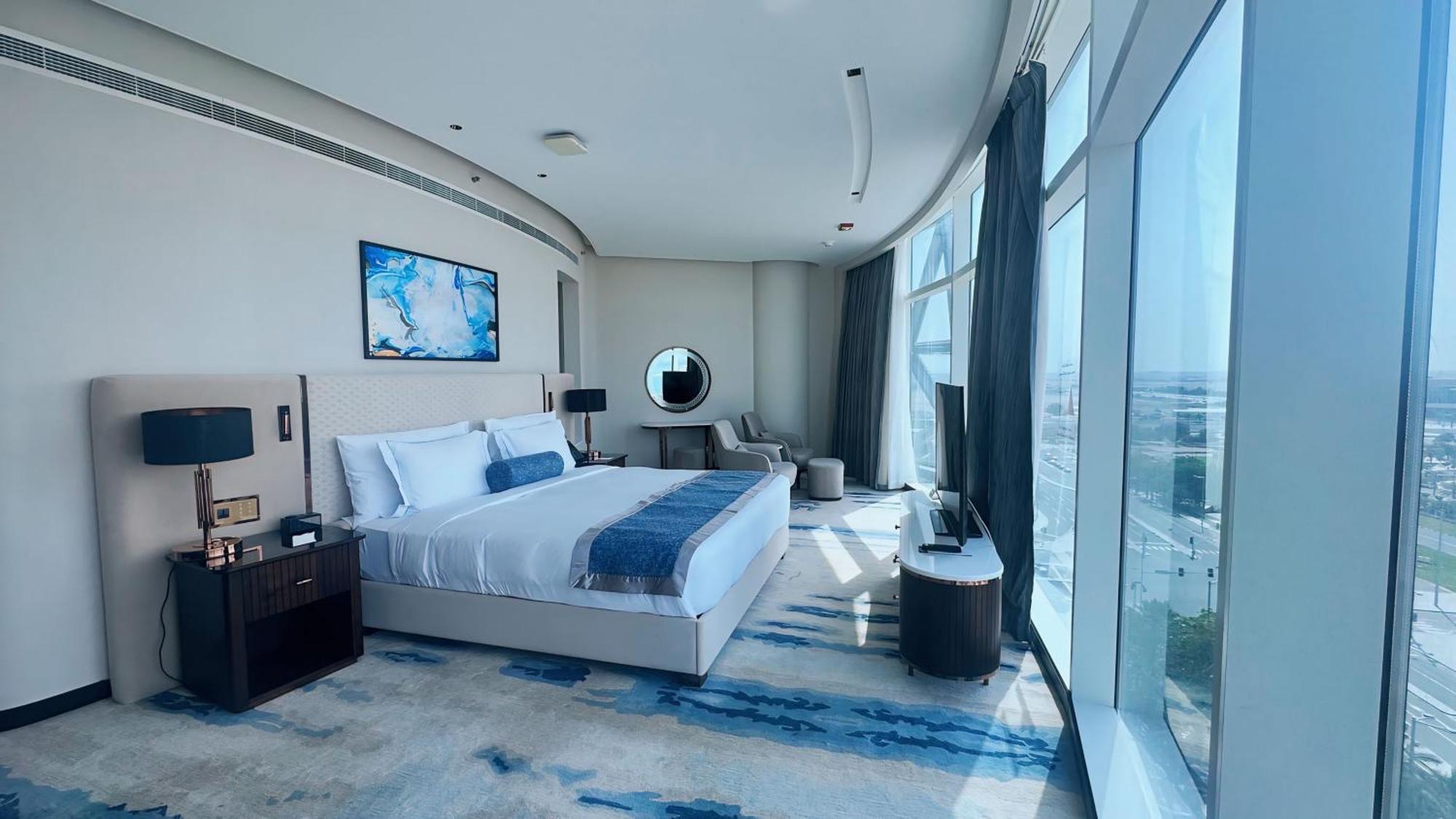 Century Marina Hotel - Lusail Exterior foto A bedroom at the hotel